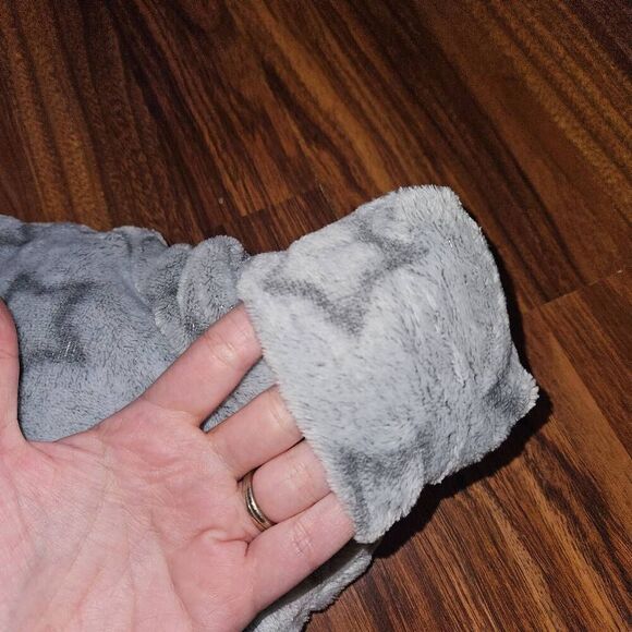 5 For $25 Wonder Nation Gray Star Zip-Up Thick Fleece Winter Suit Size 6-9M - Picture 5 of 5